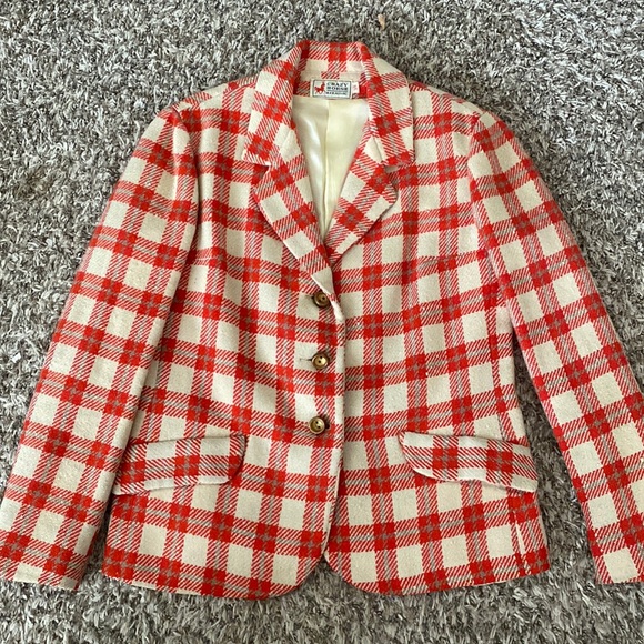 Liz Claiborne Jackets & Coats Vintage Wool Crazy Horse Blazer